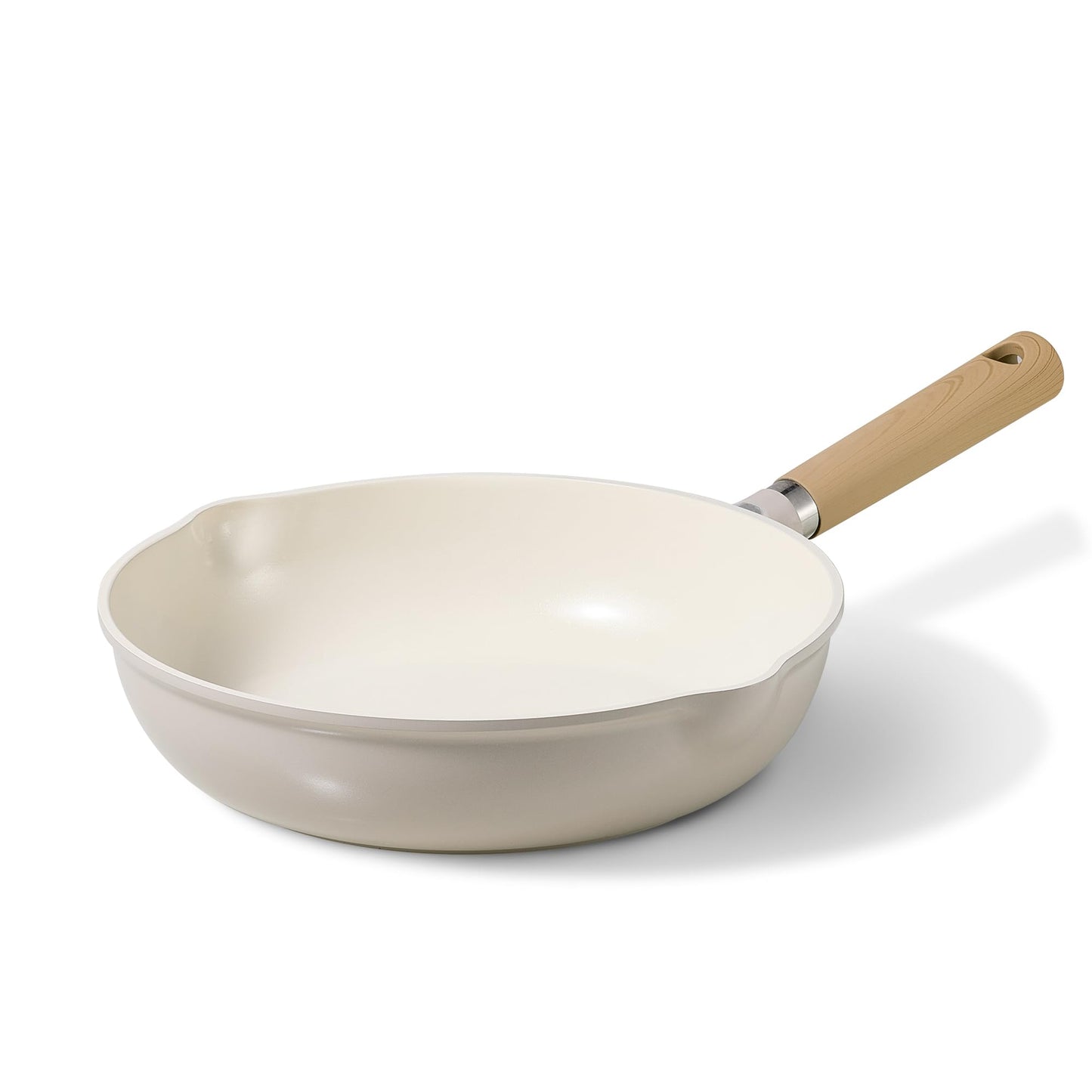 CAROTE Nonstick Frying Pan Skillet,Non Stick Granite Fry Pan Egg Pan Omelet Pans, Stone Cookware Chef's Pan, PFOA Free,Induction Compatible(Classic Granite, 8-Inch)