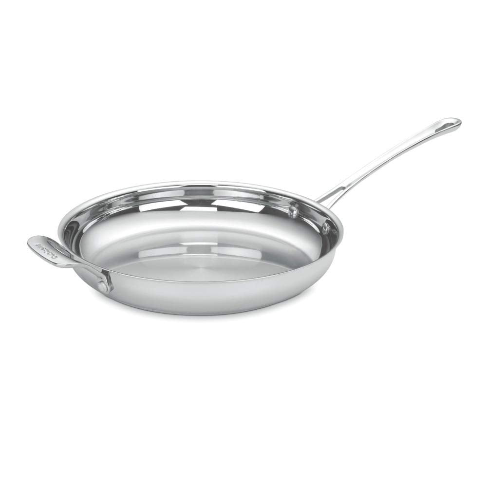 Cuisinart 422-24 Contour Stainless 10-Inch Open Skillet