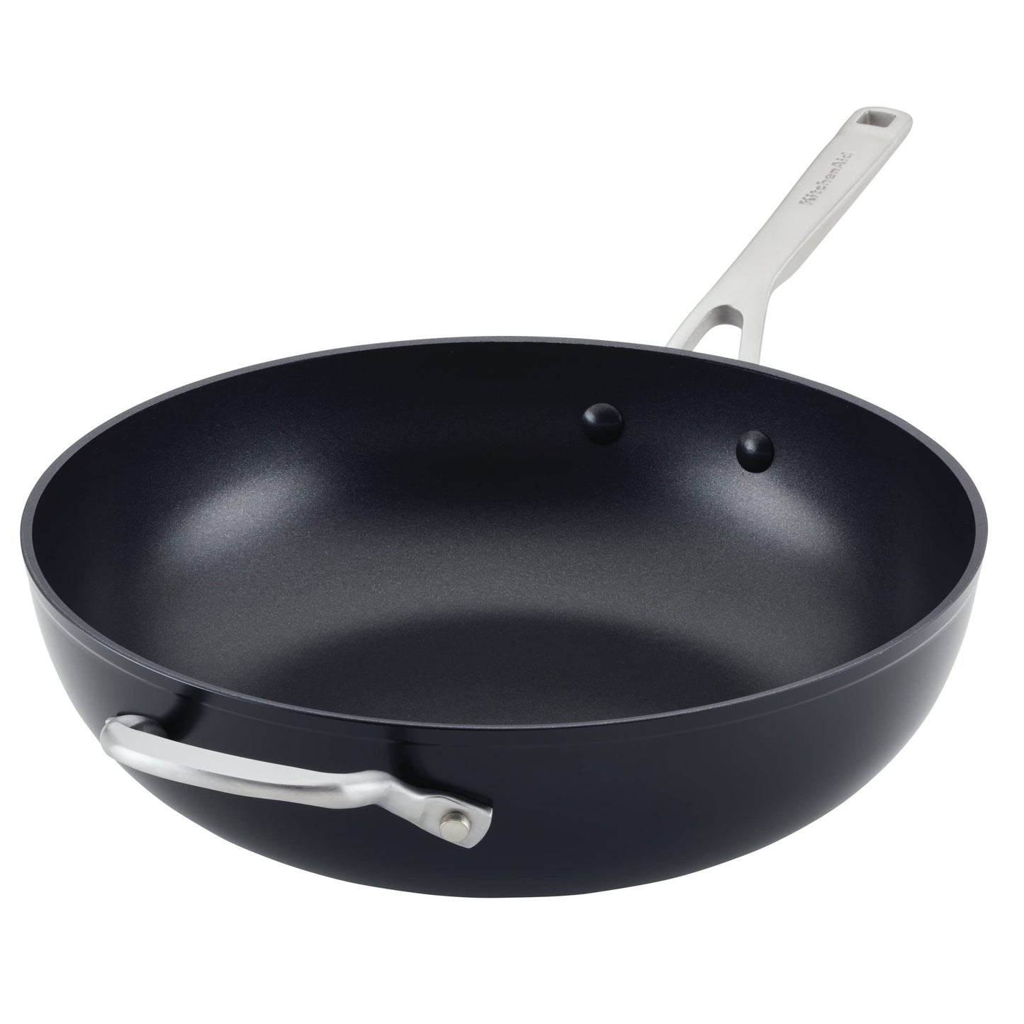 KitchenAid Hard Anodized Induction Nonstick Fry Pan/Skillet, 8.25 Inch, Matte Black