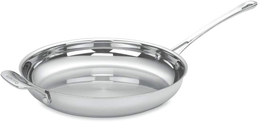 Cuisinart 422-24 Contour Stainless 10-Inch Open Skillet