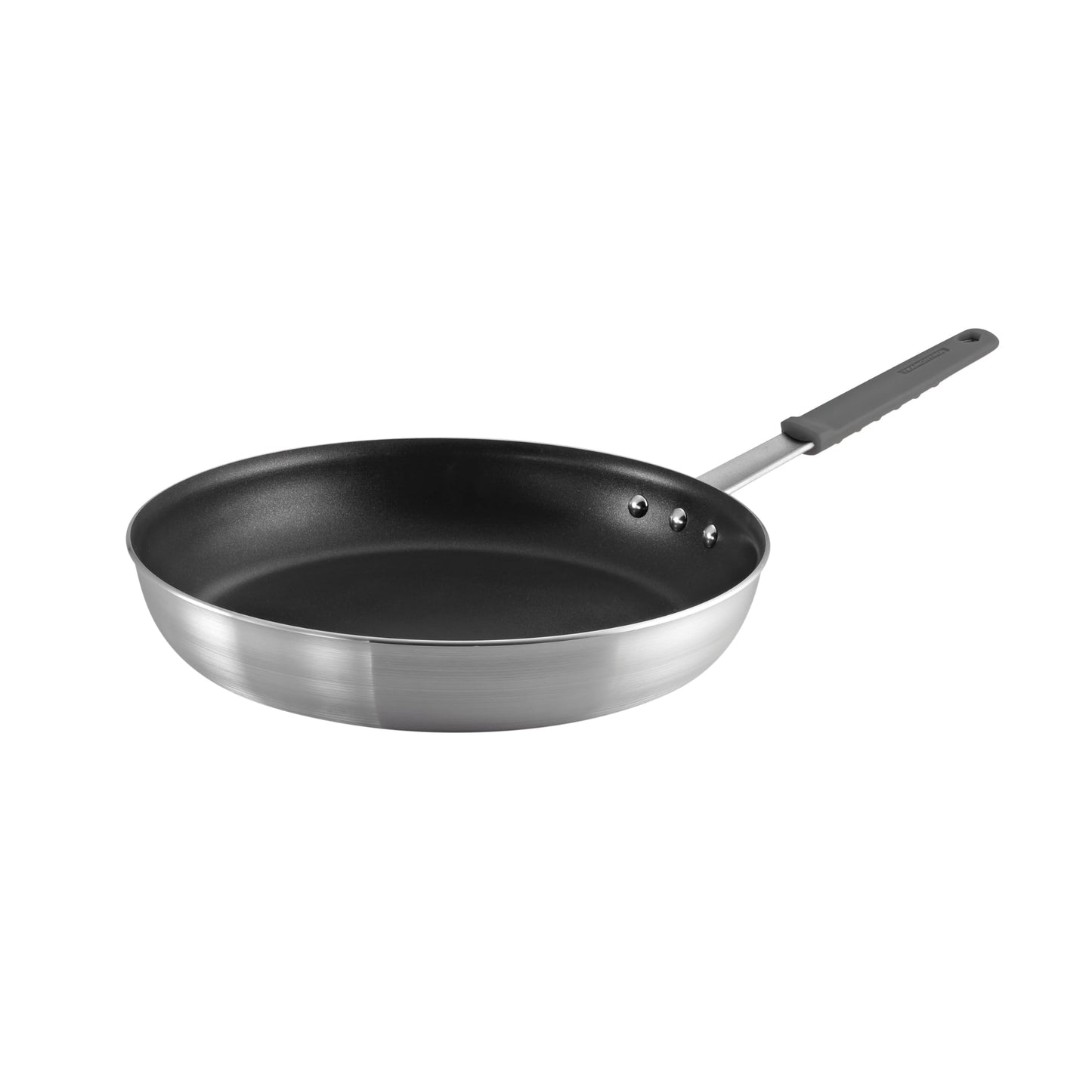 Tramontina Professional 10-Inch Non Stick Frying Pan, Heavy-Gauge Aluminum Skillet with Reinforced Nonstick Coating, Red Handle, Dishwasher and Oven Safe