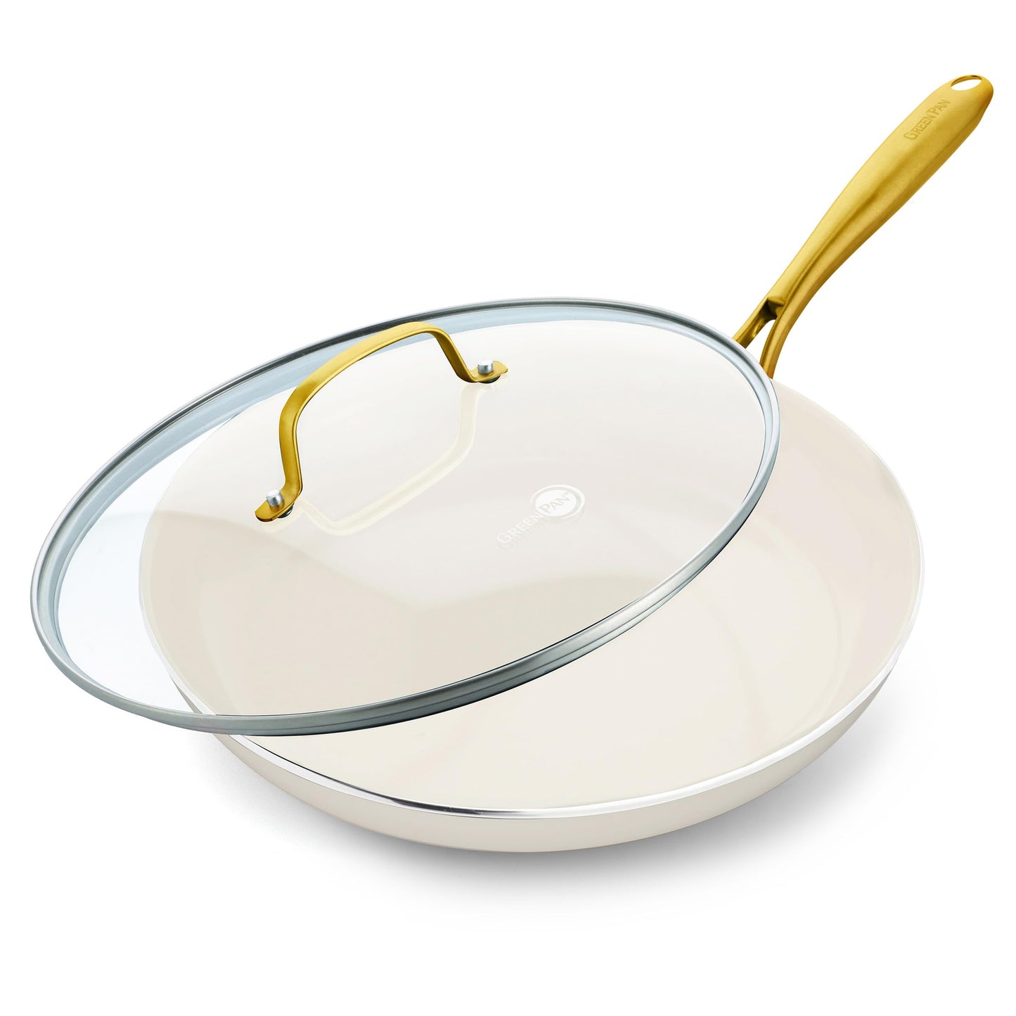 GreenPan Swift Healthy Ceramic Nonstick, 10" Frying Pan Skillet, Stainless Steel Handle, PFAS-Free, Dishwasher Safe, Oven Safe, Black