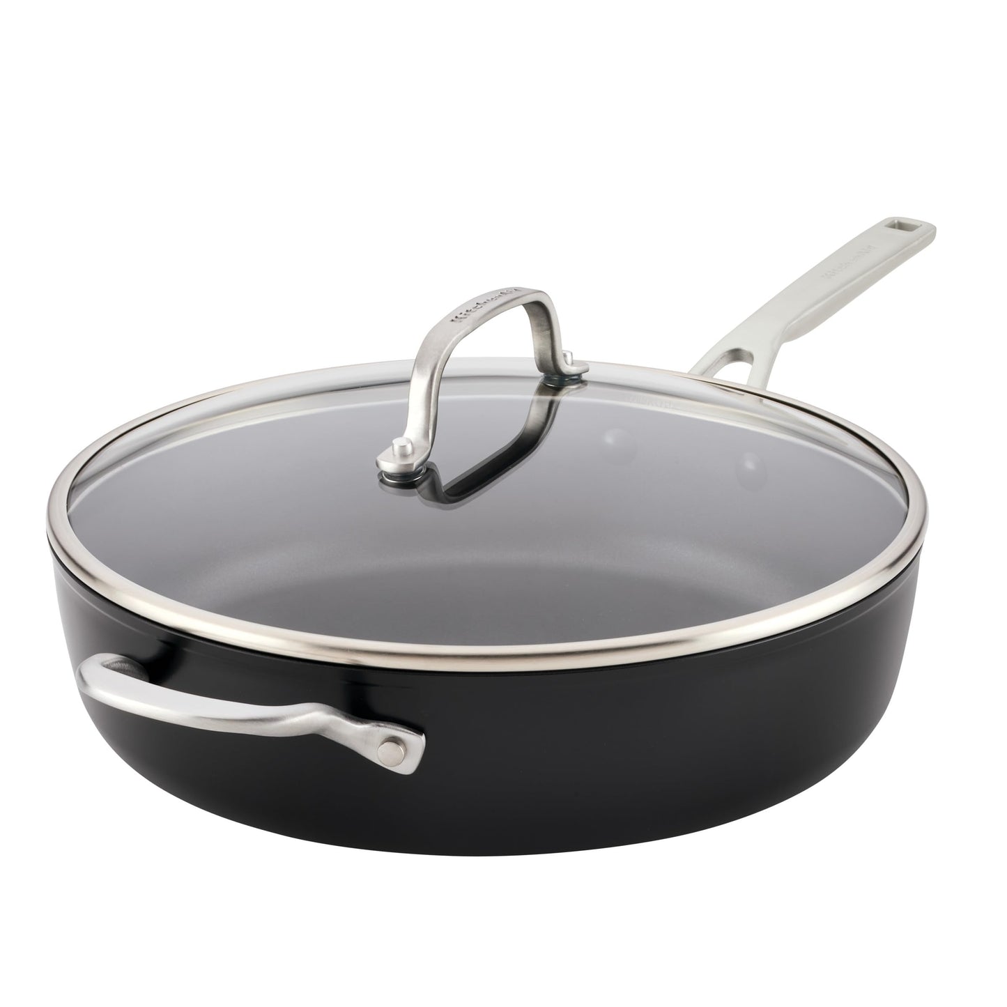 KitchenAid Hard Anodized Induction Nonstick Fry Pan/Skillet, 8.25 Inch, Matte Black