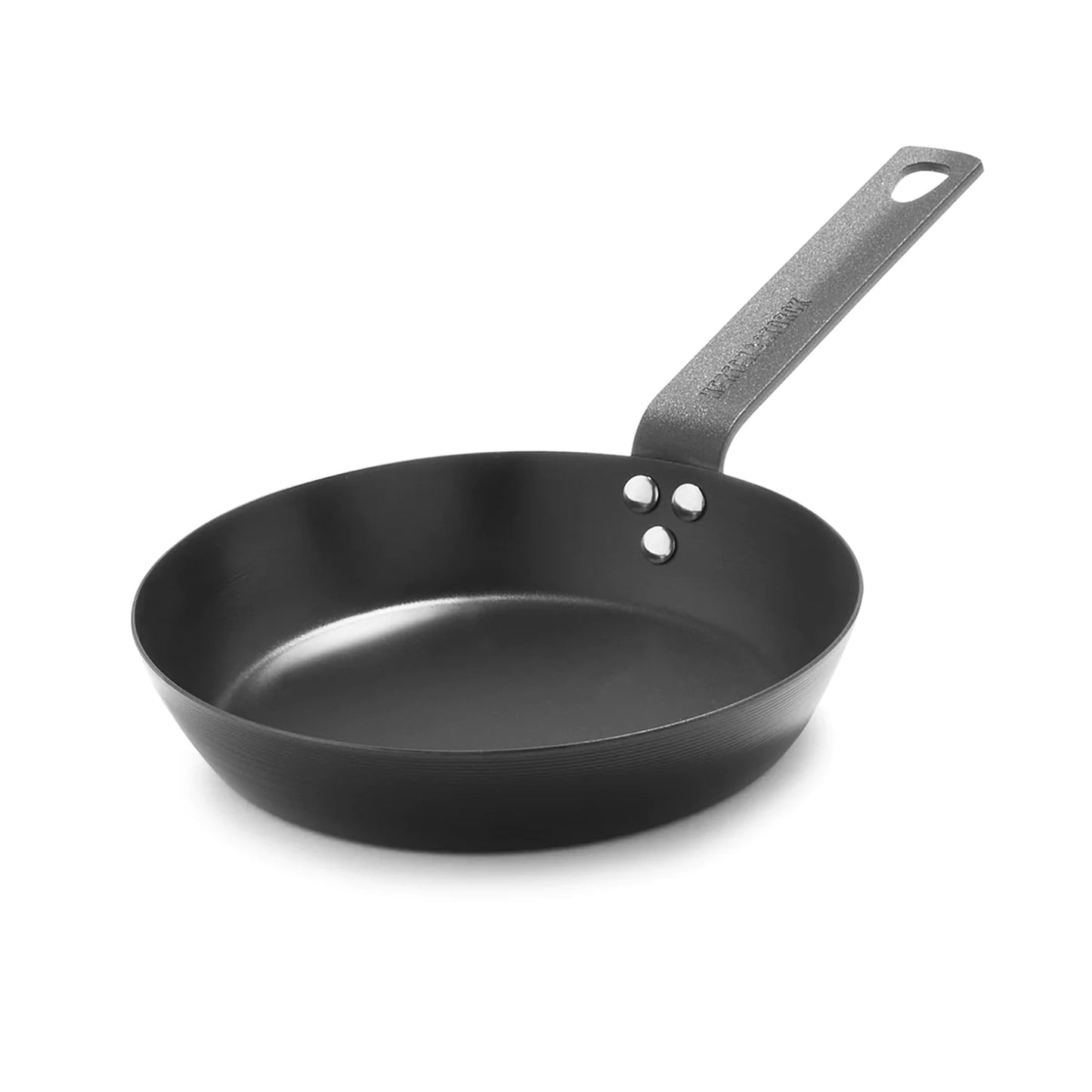 Merten & Storck Pre-Seasoned Carbon Steel 12” Frying Pan Skillet, Use on Induction, Stove and Grill, Durable, Even-Heating, for Searing, Grilling, Oven Use, and Campfire, Indoor/Outdoor