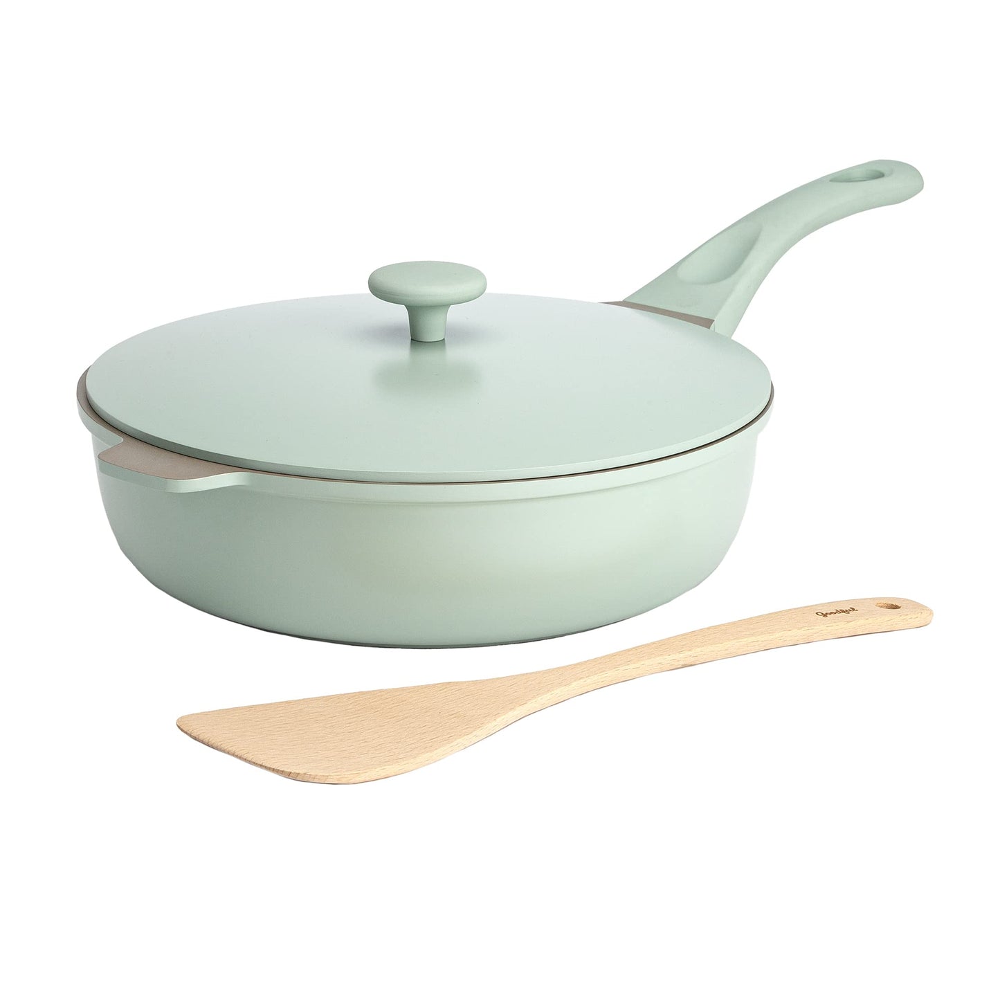 Goodful All-in-One Pan, Multilayer Nonstick Cookware Set, High-Performance Construction, Multipurpose Design Replaces Multiple Pots and Pans, Dishwasher Safe, 11-Inch, 4.4-Quart Capacity, Graphite