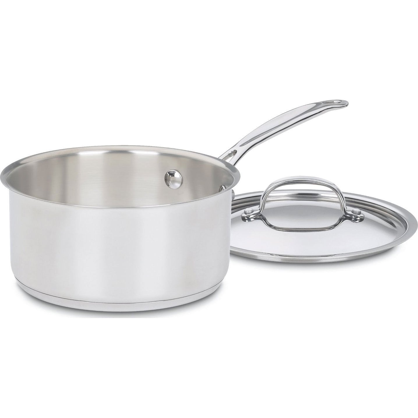 Cuisinart Saucepan w/Cover, Chef's-Classic Stainless Steel Cookware Collection, 3-Quart, 7193-20
