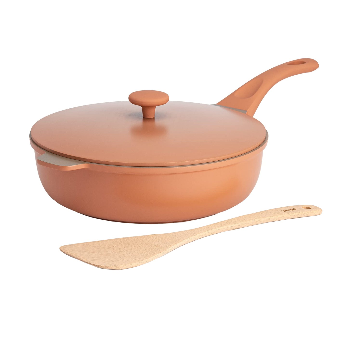 Goodful All-in-One Pan, Multilayer Nonstick Cookware Set, High-Performance Construction, Multipurpose Design Replaces Multiple Pots and Pans, Dishwasher Safe, 11-Inch, 4.4-Quart Capacity, Graphite