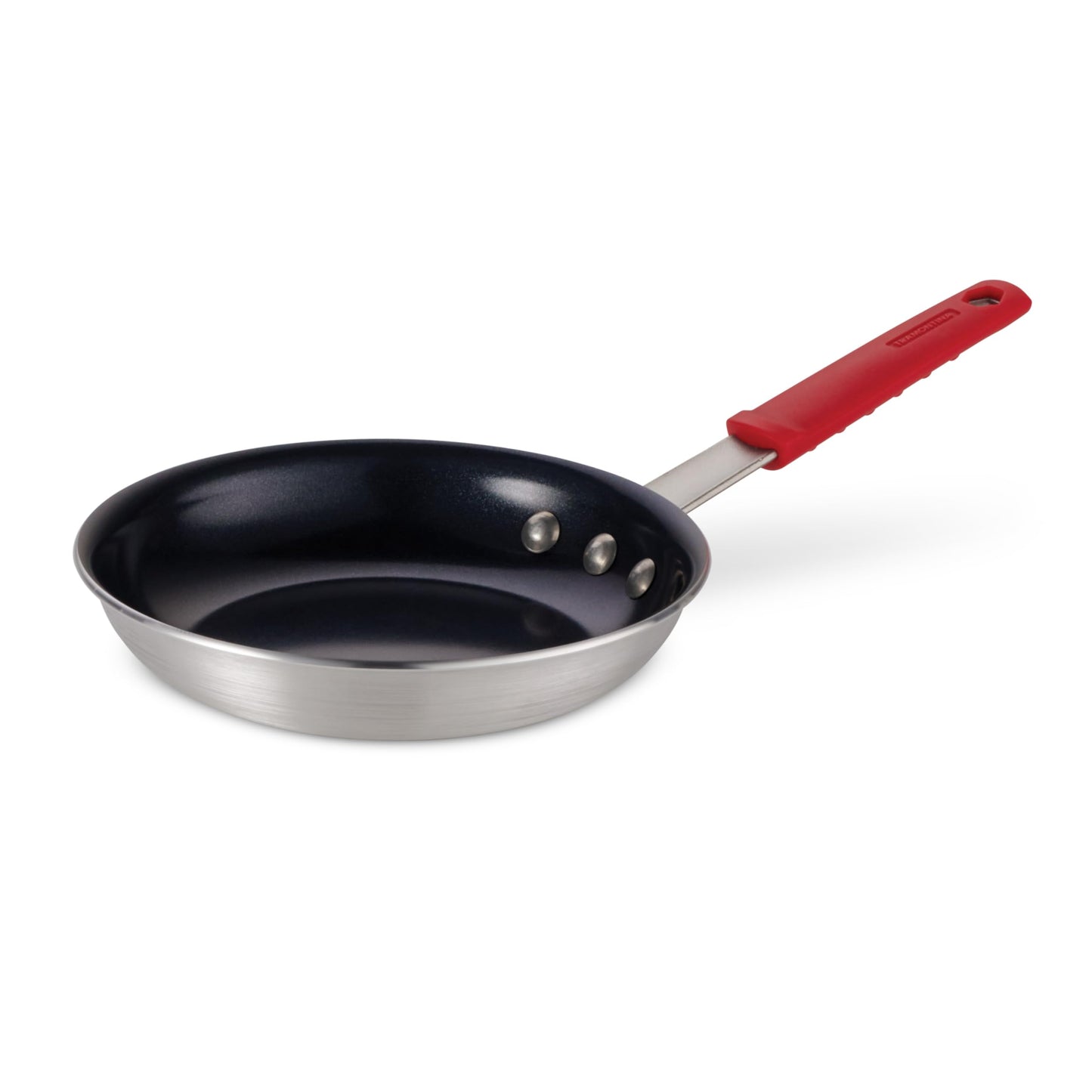 Tramontina Professional 14-Inch Non Stick Extra Large Frying Pan, Heavy-Gauge Aluminum Skillet with Reinforced Nonstick Coating, Red Handle, Dishwasher and Oven Safe