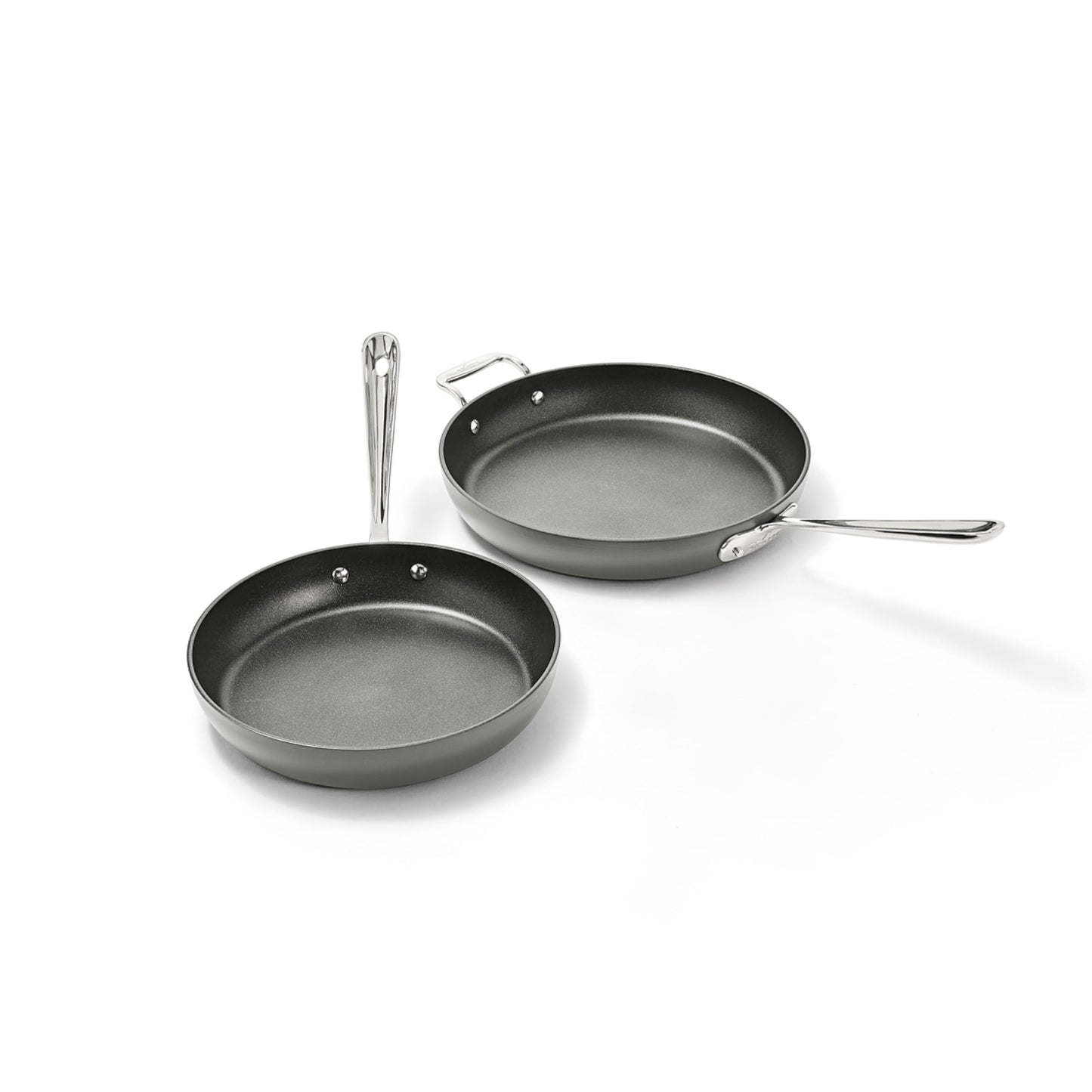 All-Clad HA1 Hard Anodized Nonstick Fry Pan 12 Inch Induction Oven Broiler Safe 500F, Lid Safe 350F Pots and Pans, Cookware Black