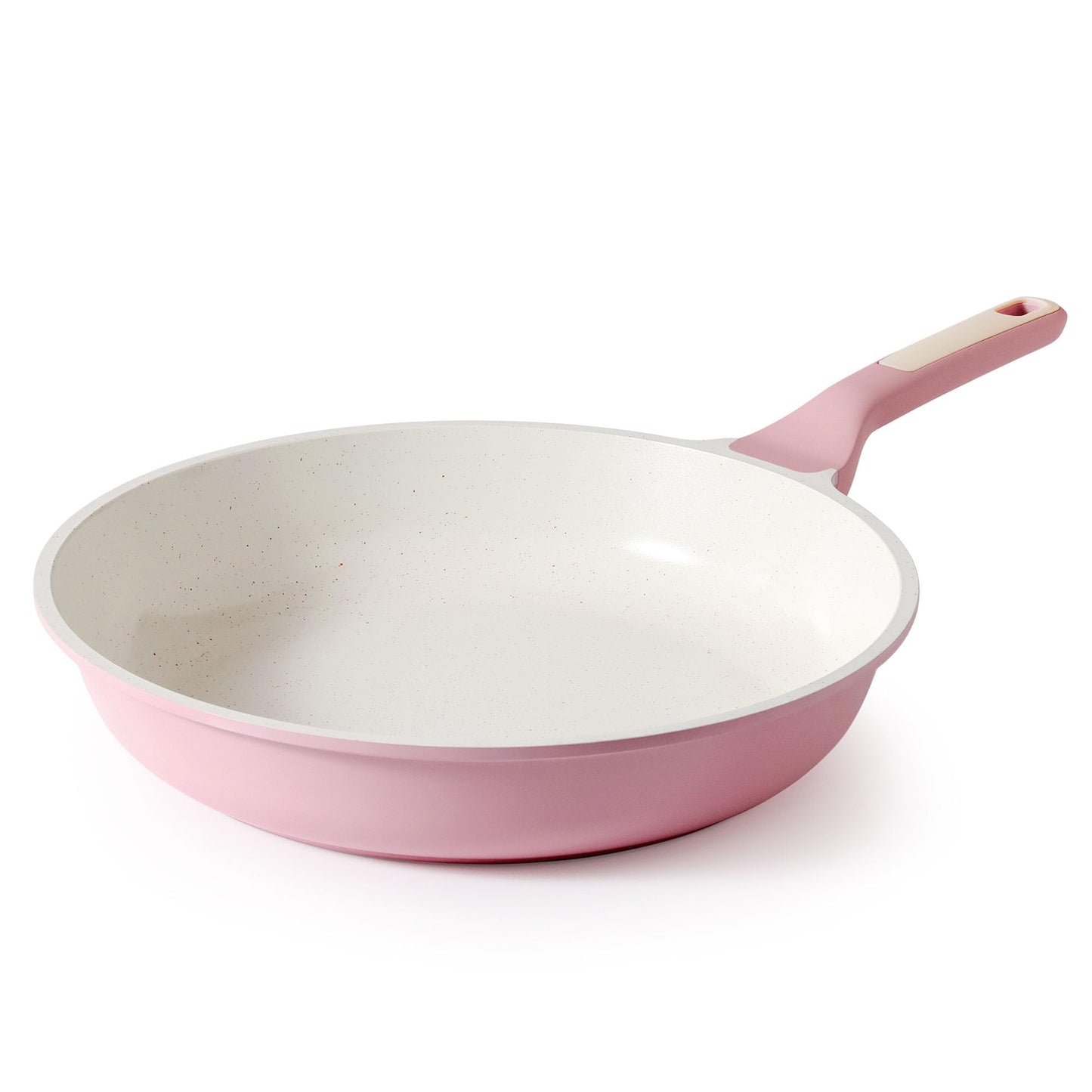 SENSARTE 12.5 Inch Nonstick Frying Pan Skillet, Swiss Granite Coating Omelette Pan, Healthy Stone Cookware, PFOA Free
