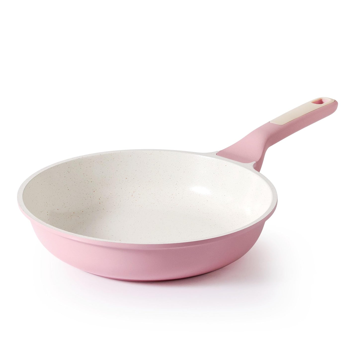 SENSARTE Nonstick Frying Pan Skillet, Swiss Granite Coating Omelette Pan, Healthy Stone Cookware Chef's Pan, PFOA Free (8/9.5/10/11/12.5 Inch) (10 Inch)