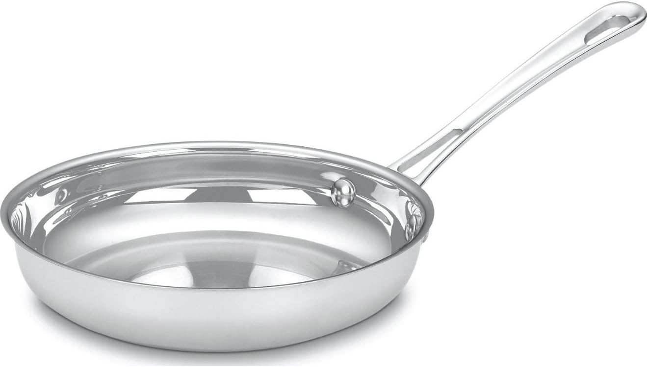 Cuisinart 422-24 Contour Stainless 10-Inch Open Skillet