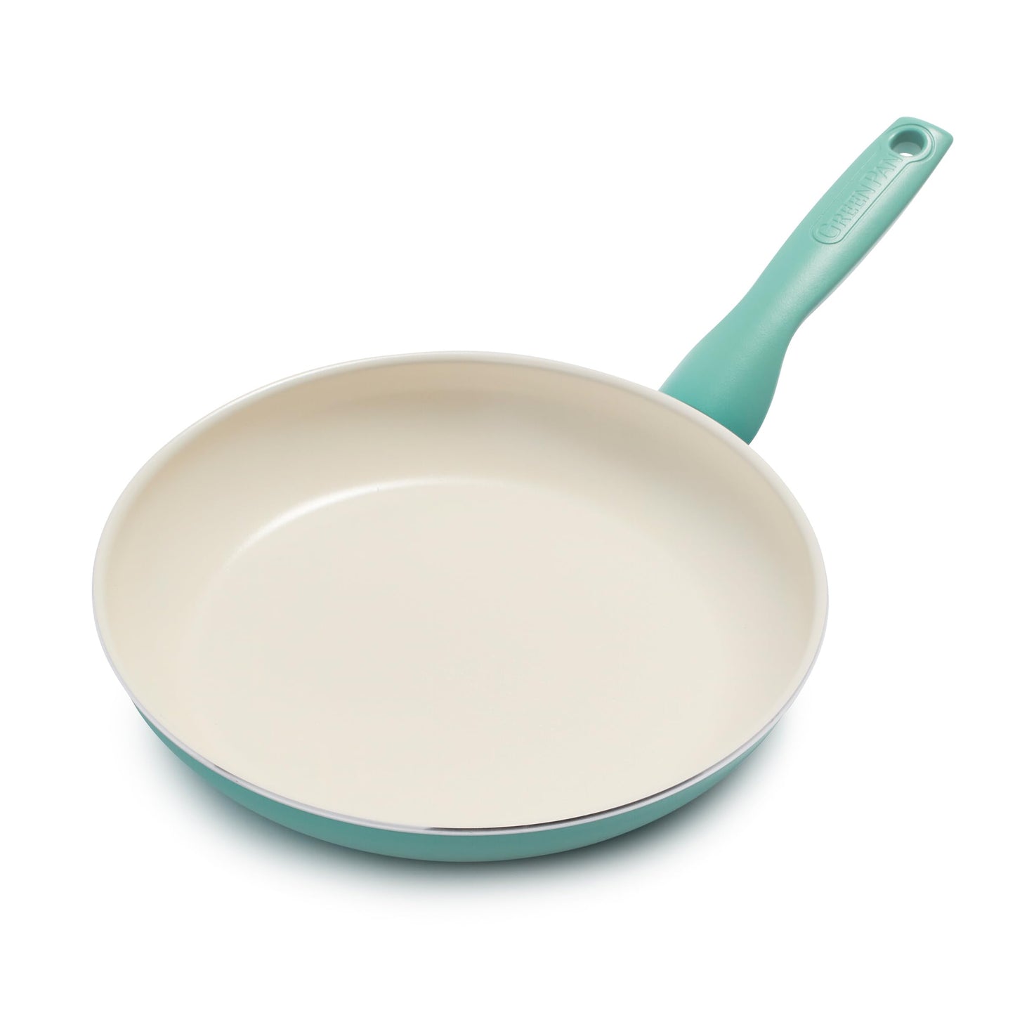 GreenPan Rio Healthy Ceramic Nonstick 12" Frying Pan Skillet, PFAS-Free, Dishwasher Safe, Black