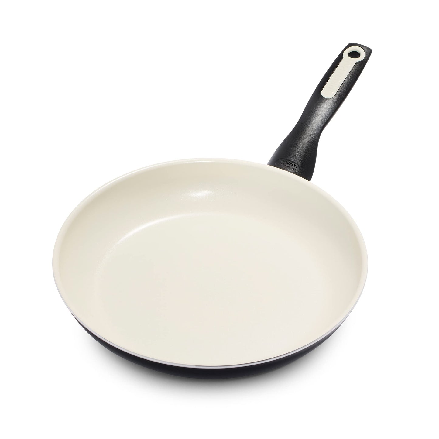 GreenPan Rio Healthy Ceramic Nonstick 12" Frying Pan Skillet, PFAS-Free, Dishwasher Safe, Black