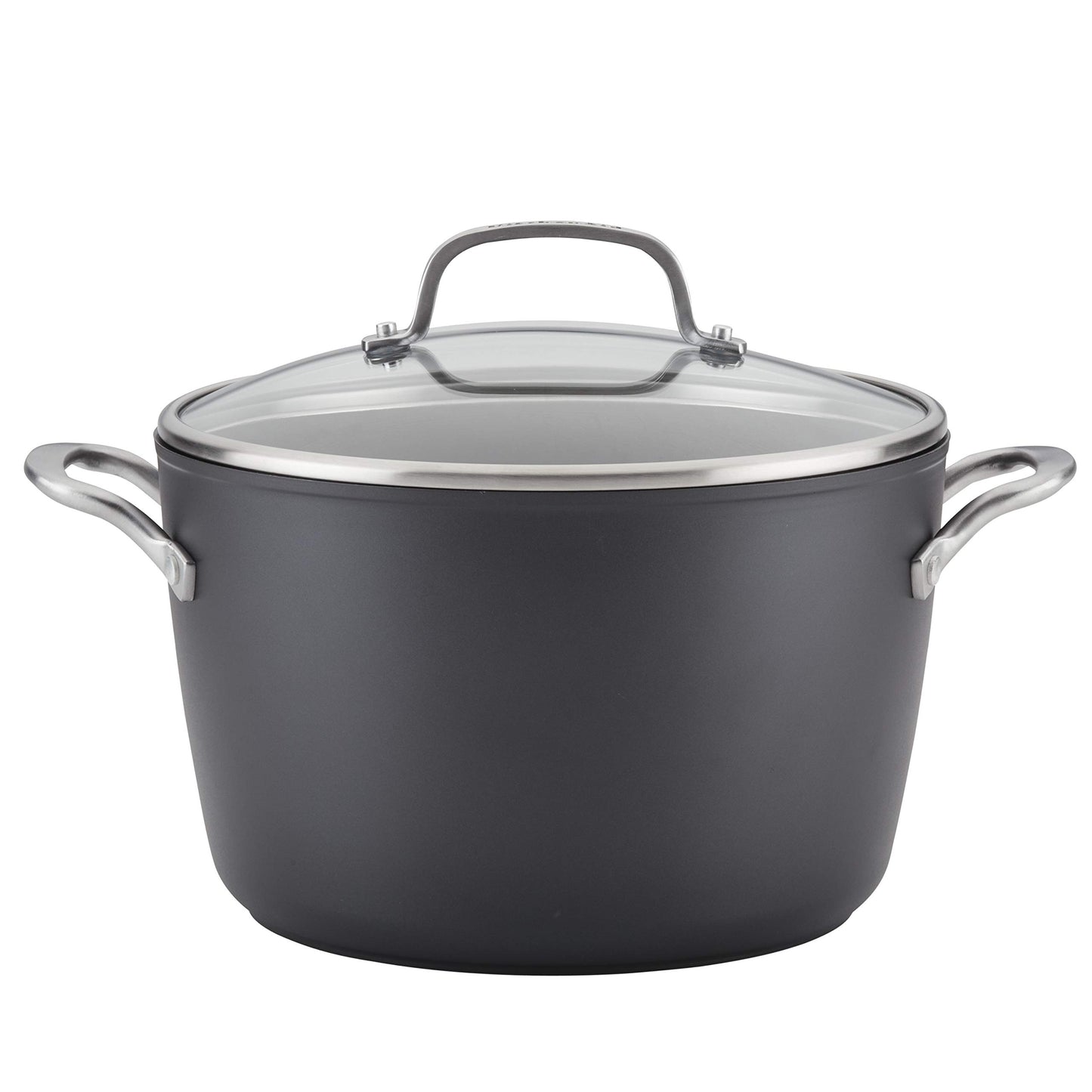 KitchenAid Hard Anodized Induction Nonstick Fry Pan/Skillet, 8.25 Inch, Matte Black