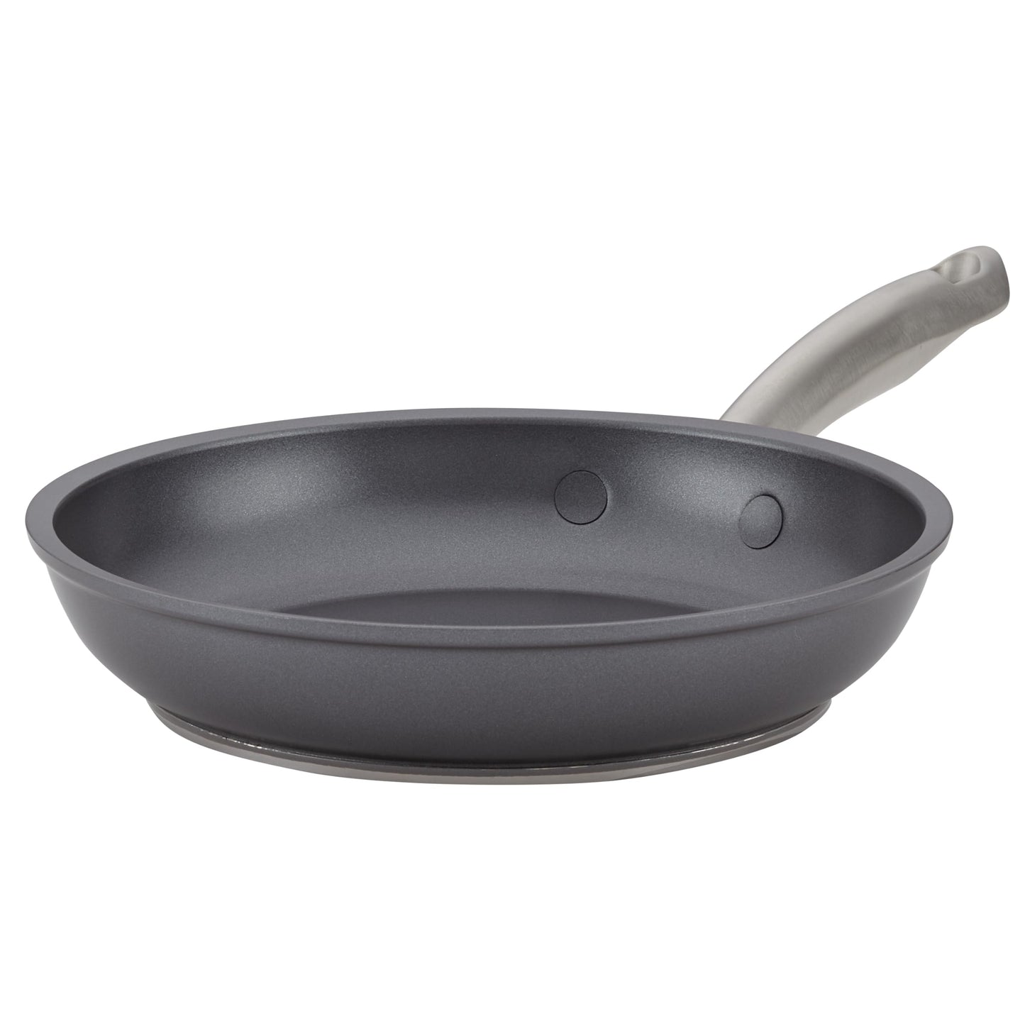 Anolon Accolade Forged Hard Anodized Nonstick Frying Pans/Skillet Set, 10 Inch and 12 Inch - Moonstone Gray