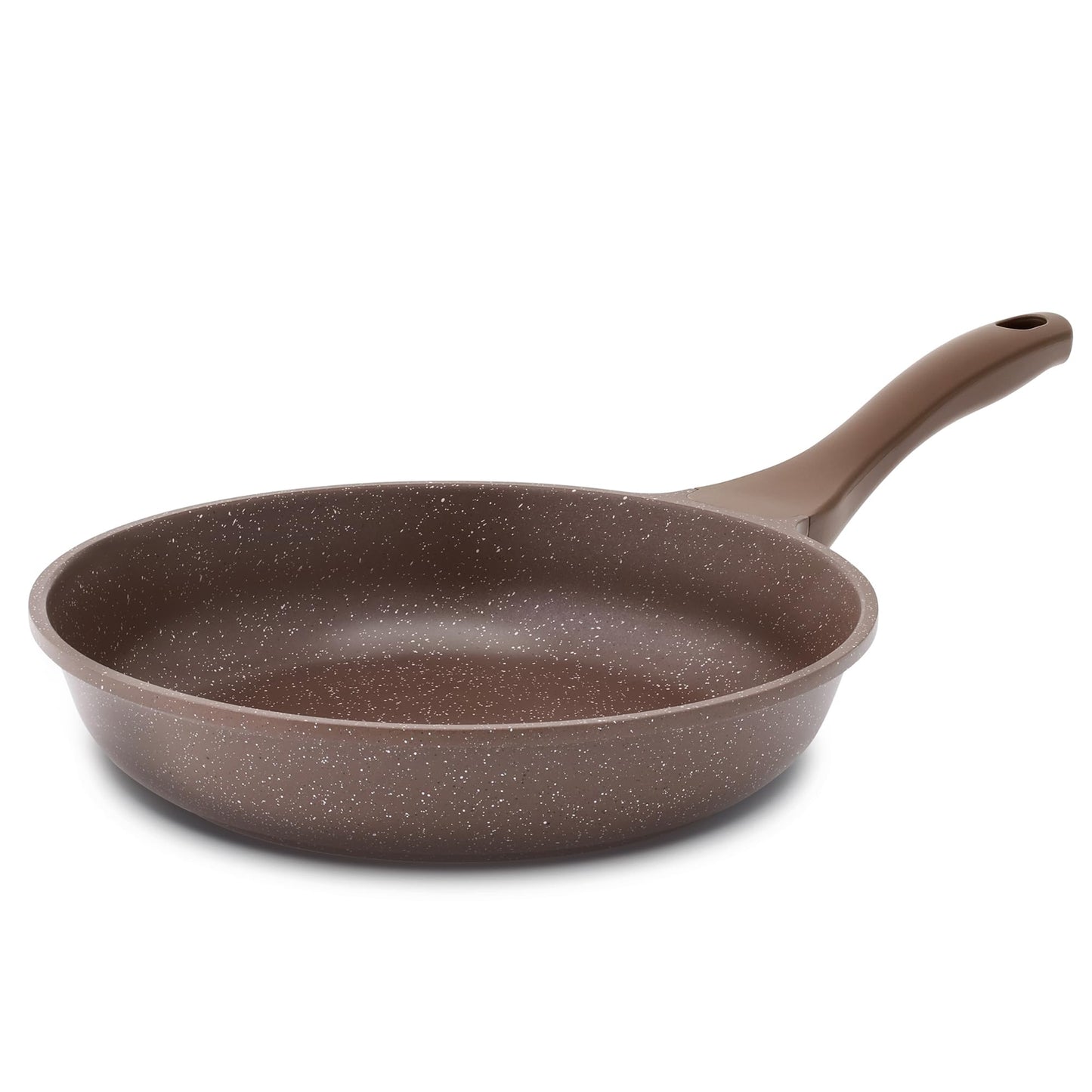 SENSARTE 12.5 Inch Nonstick Frying Pan Skillet, Swiss Granite Coating Omelette Pan, Healthy Stone Cookware, PFOA Free
