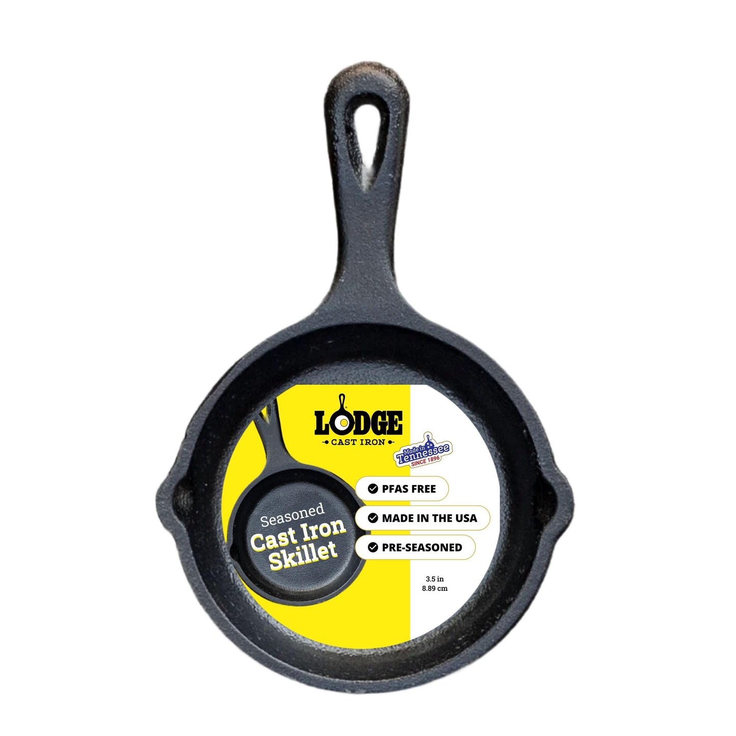 Lodge Seasoned Cast Iron Skillet 12 Inches - Quality Frying Pan for the Stove, Oven, Grill & Campfire - Includes Silicone Hot Handle Holder - Non-Toxic, Nonstick & Long-Lasting